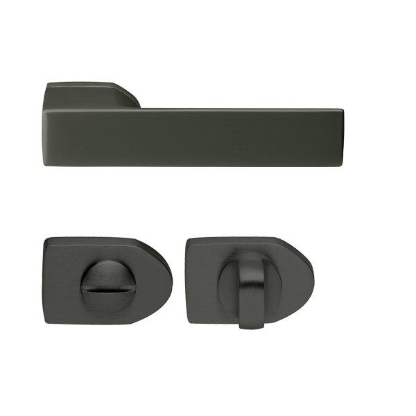 Hafele Kapı Kolu Seti Patty WC Antrasit