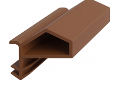 Yandan Basan Çatı Tipi Kapı Fitili Kanatlı 11mm Meşe (500 Metre)