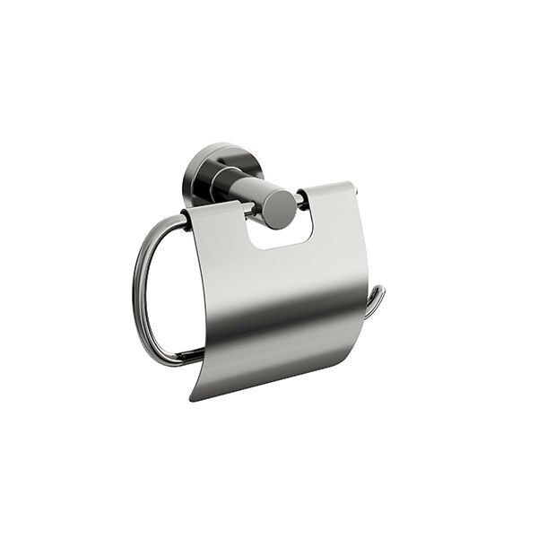 Hafele OZO  Kapaklı Tuvalet Kağıtlığı Titanyum