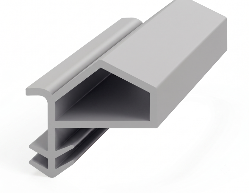 Yandan Basan Çatı Tipi Kapı Fitili Kanatlı 11mm Gri (500 Metre)