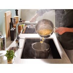 Franke Fragranit Evye Marıs Mrg 110-52 Matt Black Tek Gözlü Damlalıksız