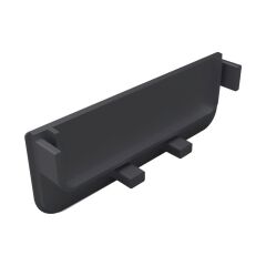 Hafele STRIATA-II-U Profil Kulp Mat Siyah 4200mm