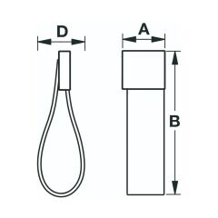 Hafele TAGE JR Düğme Antik Bronz/Koyu Kahve