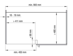 Cor Fold Döner Köşe Kiler Mekanizması Artline Sepet Krom 45-60cm Sol
