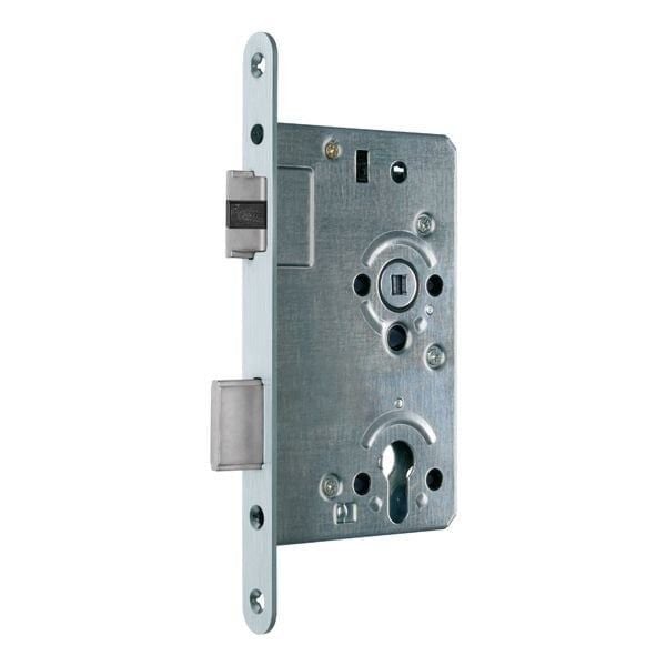 Hafele H100.01 Barelli Tip Gömme Kapı Kilidi Paslanmaz Çelik 100/20/72mm DIN Sağ