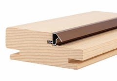 Yandan Basan Çatı Tipi Kapı Fitili Kanatlı 11mm Krem (500 Metre)