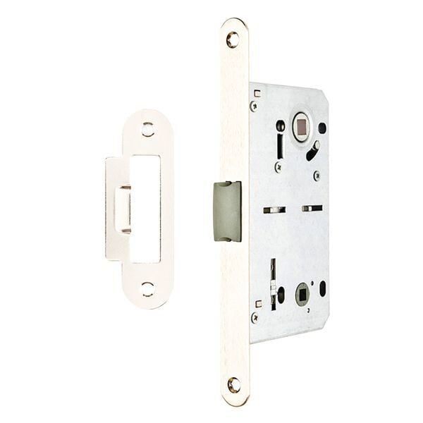 Hafele H50.08 WC Tipi Dilden Kilit Parlak Krom 50/18/90mm