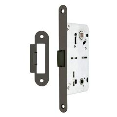 Hafele H50.08 Banyo Tipi (WC) Dilden Kilit Mat Siyah 50/18/90mm