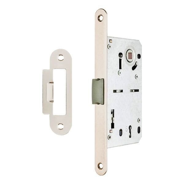 Hafele H50.08 Oda Tipi (CB) Dilden Kilit Mat Nikel 50/18/90mm