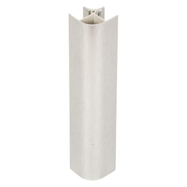 Hafele Tape04 90° Baza Köşesi Mat Krom 10cm