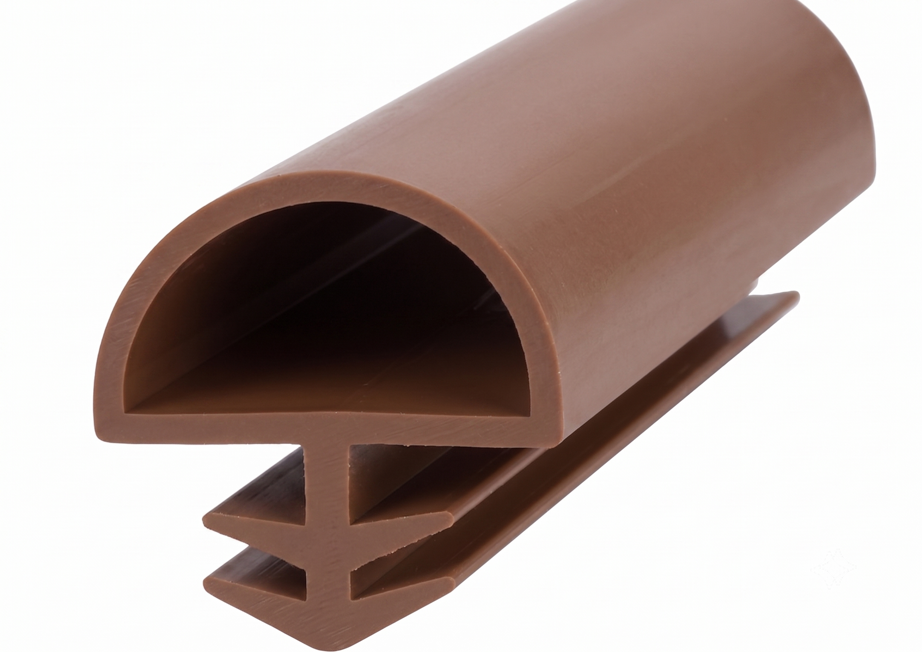 Ortadan Basan Daire Tipi Kapı Fitili 10mm Kahverengi (500 Metre)