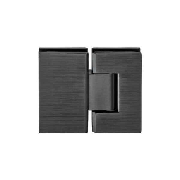 Hafele Duş Menteşesi Cam-Cam 180 Derece Grafit Siyah Renk