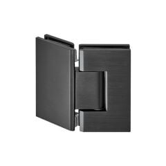 Hafele Duş Menteşesi Cam-Cam 135 Derece Grafit Siyah Renk