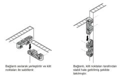 Hafele Kapı IXCONNECT UC 16/64 Çok Amaçlı Bağlantı Elemanı (25 Adet)