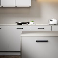 Hafele Mobilya Kulpu Pottle 160mm Antrasit