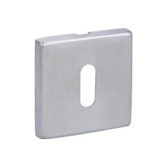 Hafele Yuvarlak Oda Kapı Kolu Rozeti, Mat Paslanmaz Çelik Renk