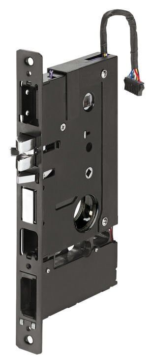 Hafele DT Lite Gömme Kilit Paslanmaz Çelik Mat Sağ Dışa