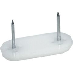 Hafele Zemin Koruyucu 44x16mm, Beyaz Renk (100 adet)