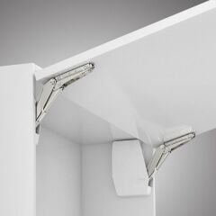 Hafele Free Flap 1.7 Makas Gövdesi B, Nikel Renk