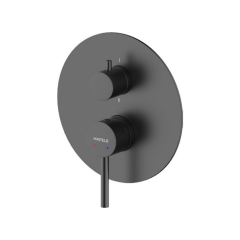 Hafele Neomix R 2F Ankanstre Banyo Bataryası 2 Fonksiyonlu Mat Siyah