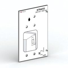 Hafele Strato Gövde Delik Şablonu 342-420mm