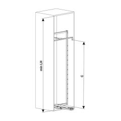 Hafele Kesseböhmer Tandem SOLO Boy Kiler Sistemi