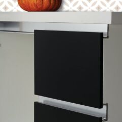 Hafele Profil Kulp Striata-U Sağ Yan Kapak Elemanı Parlak Krom