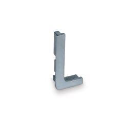 Hafele Profil Kulp Striata-L Sağ Yan Kapak Elemanı Parlak Krom