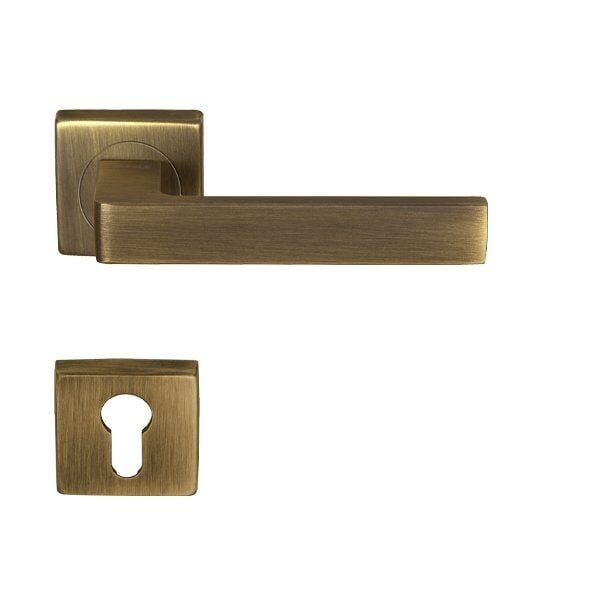 Hafele Kapı Kolu Seti Profit Barelli Antik Bronz Renk