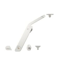 Hafele Free Flap H 1.5 Sol Yön Makas Seti B, Beyaz Renk