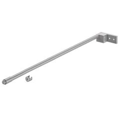 Hafele MATRIX BOX S Yan Bordür Yuvarlak Gri 300mm