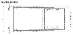 Hafele Çekmece İçi Açılır Ek Tezgah Blade 900mm