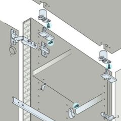 Hafele Variante Hc Petek Panel Vidası 5/14mm (100 Adet), Galvaniz
