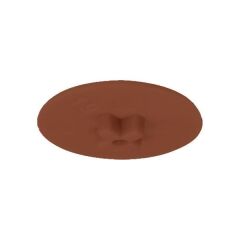 Hafele Minifix Kapak 15mm, Kahve Renk (500 Adet)