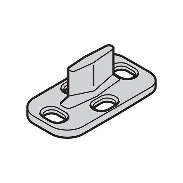 Hafele Slido Plastik Alt Kılavuz