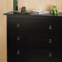 Hafele Düğme Kulp Geraldine Jr. Antik Bronz