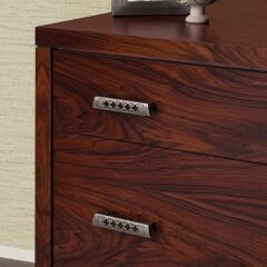 Hafele Mobilya Kulpu Chandler 96mm Antik Gümüş