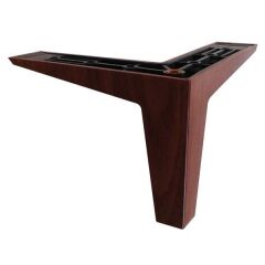 Hafele Hira Mobilya Ayağı 142x142x100 mm, Ceviz Renk