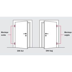 Hafele Yaprak menteşe antik bronz 100x88mm Sol
