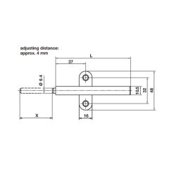 Hafele ODO Bas-aç Mekanizma Plastik Gri