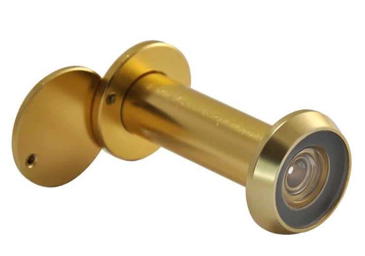 Kapı Dürbünü  200° 50-90 mm Altın