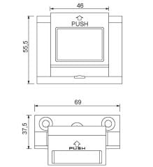 Kapı Emniyet Mandalı Saten