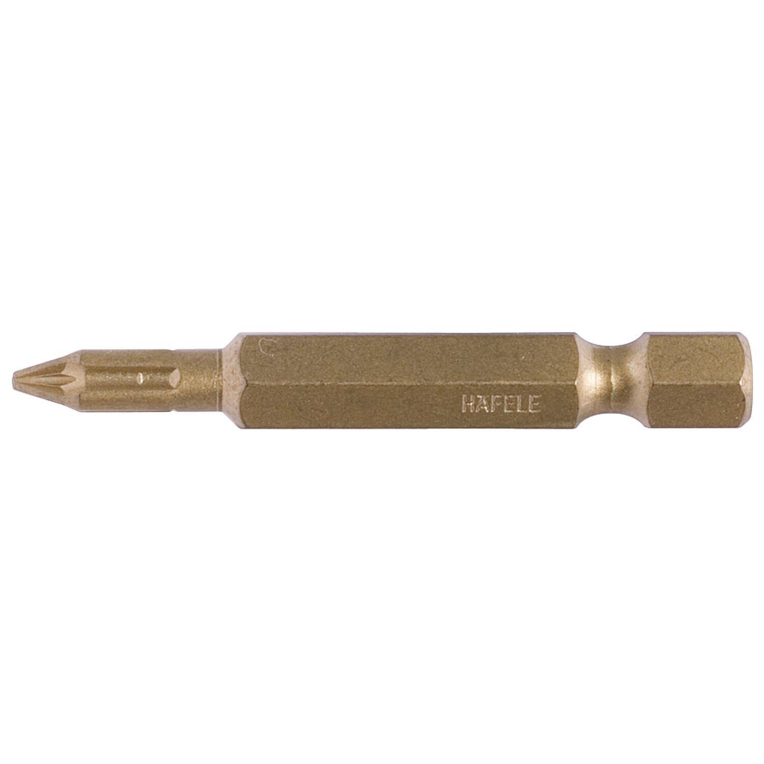 Hafele 50 mm, PZ3 Tornavida Ucu (10 Adet)