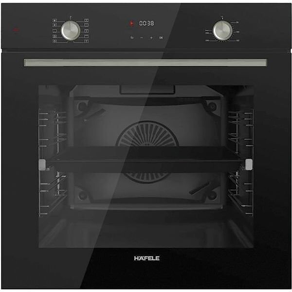 Hafele Orion Fırın 10F 60cm Siyah Cam