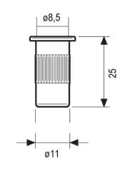 Kapı Sürgüsü Karşılığı Gümüş