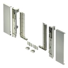 Hafele M. Box P Vis Cam İç Çekmece Ön Panel Tutucu, Antrasit Renk