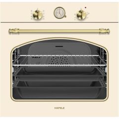 Hafele Vintage Fırın 8F 60cm Krem/Altın