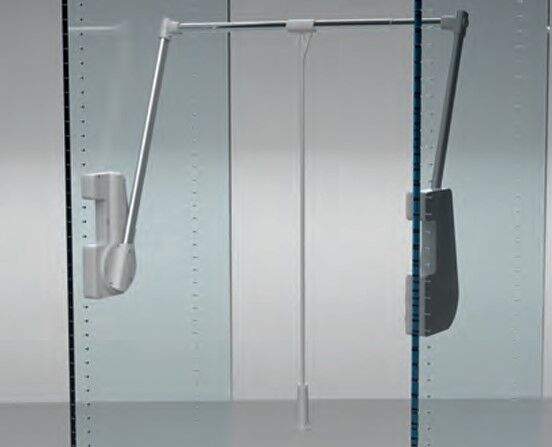 Gardırop Asansörü Lift 700 75-115cm 15kg Alüminyum Gri