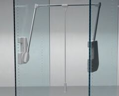 Gardırop Asansörü Lift 700 75-115cm 15kg Alüminyum Gri