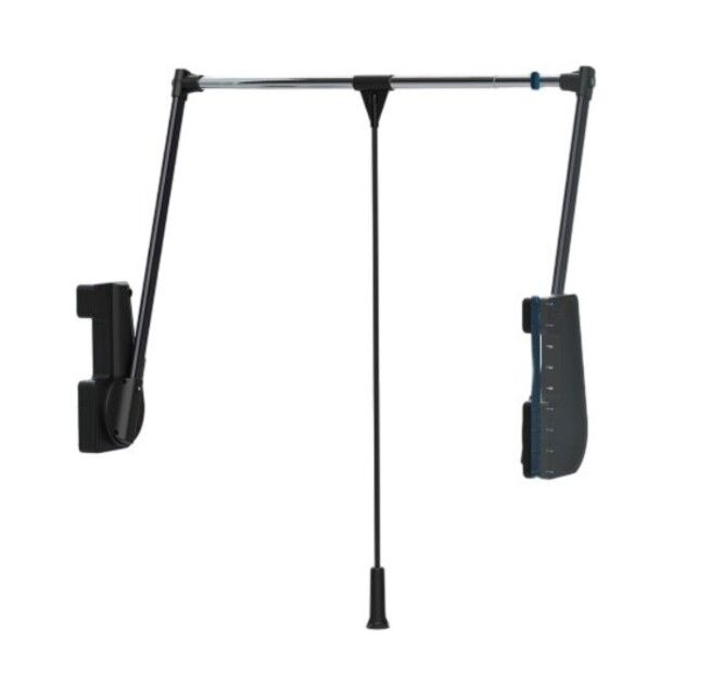 Gardırop Asansörü Lift 700 75-115cm 15kg Siyah